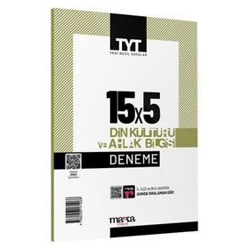 Marka Yayınları TYT Din Kültürü ve Ahlak Bilgisi 15 x 5 Deneme