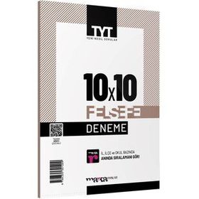 Marka Yayınları TYT Felsefe 10 x 10 Deneme