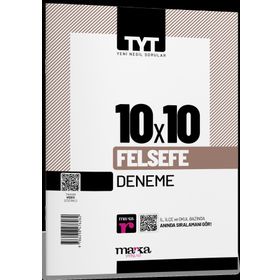 Marka Yayınları TYT Felsefe 10 x 10 Deneme