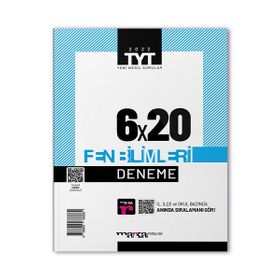 Marka Yayınları - TYT Fen Bilimleri 6 Deneme Tamamı Video Çözümlü