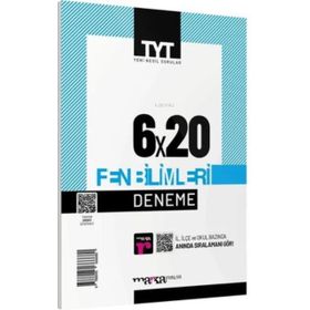 Marka Yayınları - TYT Fen Bilimleri 6 Deneme Tamamı Video Çözümlü