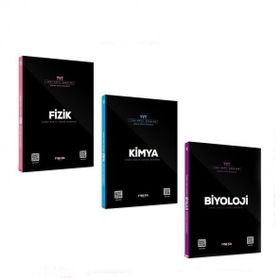 Marka Yayınları Tyt Fizik Kimya ve Biyoloji Soru Bankası Seti 3 Kitap