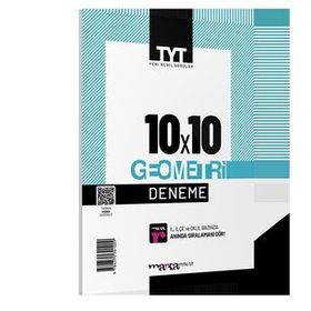 Marka Yayınları - TYT Geometri 10x10 Deneme