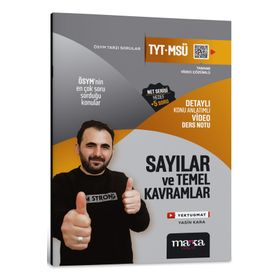Marka Yayınları TYT MSÜ Sayılar ve Temel Kavramlar Detaylı Konu Anlatımlı Ders Notu