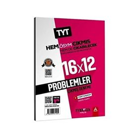Marka Yayınları - TYT Problemler ÖSYM Çıkmış ve Çıkabilecek Sorulardan Oluşturulmuş 16 Deneme Sınavı