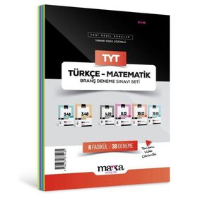 Marka Yayınları TYT Türkçe Matematik Branş Deneme Seti