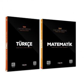 Marka Yayınları Tyt Türkçe ve Matematik Soru Bankası Seti 2 Kitap