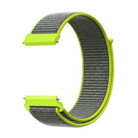 Markacase B08MBWFNP2 Fossil Q 1 Gen Dokuma Neon Yeşil Saat Kordon