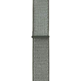 Markacase Galaxy Watch 42 mm Delikli Siyah Gri Silikon Kordon