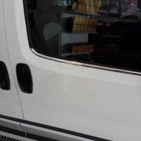 Markadan Citroen Nemo 2008 Sonrası 2 Parça Paslanmaz Çelik Cam Çıtası