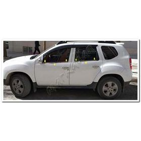 Markadan Dacia Duster 2010-2017 4 Parça Paslanmaz Çelik Cam Çıtası
