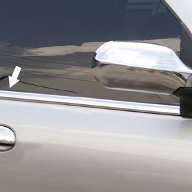 Markadan Fiat Albea 2002-2012 4 Parça Paslanmaz Çelik Cam Çıtası