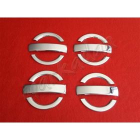 Markadan Fiat Doblo 2000-2012 4 Kapı Paslanmaz Çelik Krom Kapı Kolu