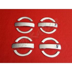 Markadan Fiat Doblo 2000-2012 4 Kapı Paslanmaz Çelik Krom Kapı Kolu