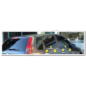 Markadan Ford Fiesta 2002-2008 4 Parça Paslanmaz Çelik Cam Çıtası