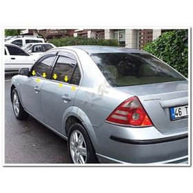 Markadan Ford Mondeo 2001-2007 4 Parça Paslanmaz Çelik Cam Çıtası