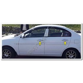 Markadan Hyundai Accent Era 4 Kapı Paslanmaz Çelik Krom Kapı Kolu