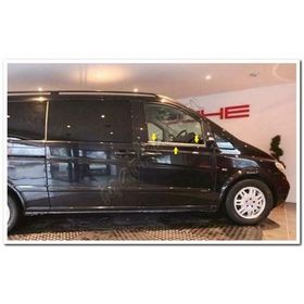 Markadan Mercedes Viano 2004-2014 2 Parça Paslanmaz Çelik Cam Çıtası