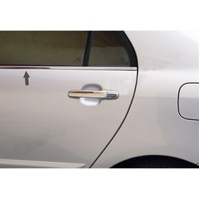 Markadan Toyota Corolla Sedan 2002-2006 4 Parça Paslanmaz Çelik Cam Çıtası