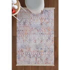 MarkaEv 016 Karışık Renkli İskandinav Kilim