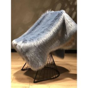 Markaev A Post Ithal Gri Peluş 75x150 cm Salon Halı