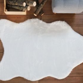 MarkaEv A Post İthal Peluş Beyaz 150x200 cm Halı
