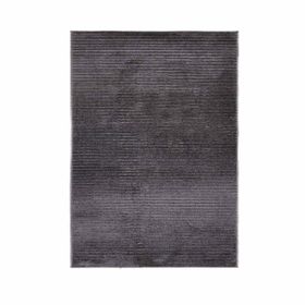 MarkaEv Antrasit 120x180 cm Micro Shaggy Halı