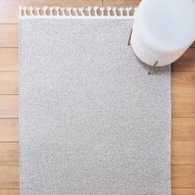 MarkaEv Bej Bukle Bej 155x230 cm Shaggy