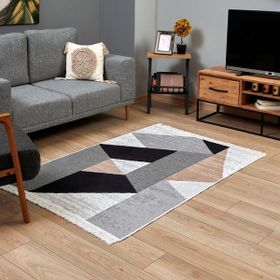 MarkaEv Cotton Çift Taraflı Yıkanabilir Pamuk 120x180 cm Kilim