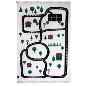 MarkaEv Kids 120x180 cm Trafik Çocuk Halısı