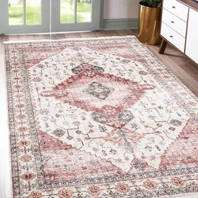 MarkaEv Klasik Kırmızı 80x300 cm Kilim