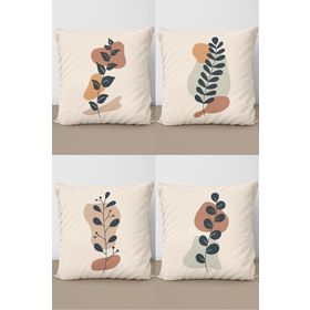 MarkaEv PİLLOW905 Boho Flow Dörtlü Kırlent Kılıfı