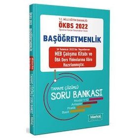 Markaj Yayınları 2022 Başöğretmenlik Tamamı Çözümlü Soru Bankası