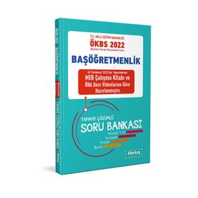 Markaj Yayınları 2022 Başöğretmenlik Tamamı Çözümlü Soru Bankası
