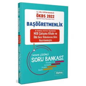 Markaj Yayınları 2022 Başöğretmenlik Tamamı Çözümlü Soru Bankası