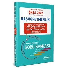 Markaj Yayınları 2022 Başöğretmenlik Tamamı Çözümlü Soru Bankası