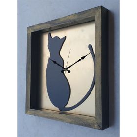 Markakanvas Ahşap 1 50x50 cm Duvar Saati