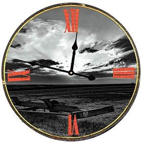 Markakanvas Yuvarlak 50 30x30 cm Duvar Saati