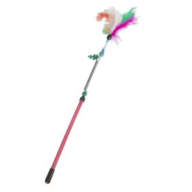 Markapet 13 - 44 cm Kırmızı Yaylı Kedi Oyun Oltası