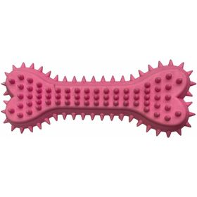 Markapet 5x15 cm Pembe Tırtıklı Dental Köpek Oyuncak