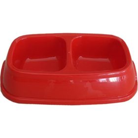 Markapet 753247-SAR Mio 200+200 ml Sarı İkili Plastik Mama ve Su Kabı