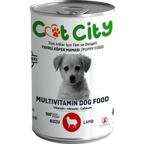 Markapet Az Tahıllı Kuzu Etli 400 gr Yavru Köpek Konserve Yaş Mama