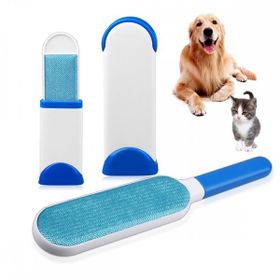 Markapet Beyaz Mavi Kedi Köpek Tüy Temizleyici Fırça Seti