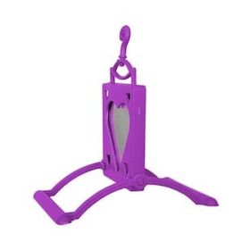 Markapet Kalp Şekilli Aynalı 10 cm Pembe Kuş Salıncağı