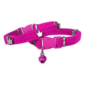 Markapet King 20-32 cm Pembe Kadife Kedi Boyun Tasması
