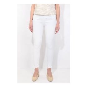 Markapia Beyaz Slim Fit Jean Kadın Pantolon