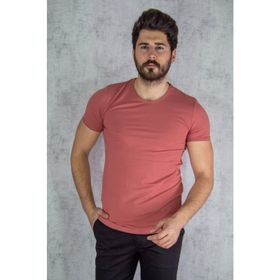 Markapia Erkek Basic Bisiklet Yaka T-Shirt