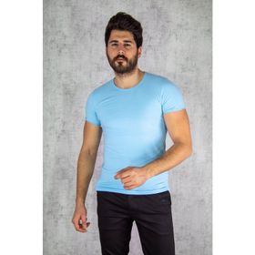 Markapia Erkek Basic Bisiklet Yaka T-Shirt