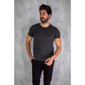 Markapia Erkek Basic Bisiklet Yaka T-Shirt