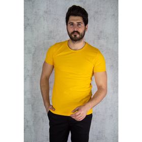 Markapia Erkek Basic Bisiklet Yaka T-Shirt